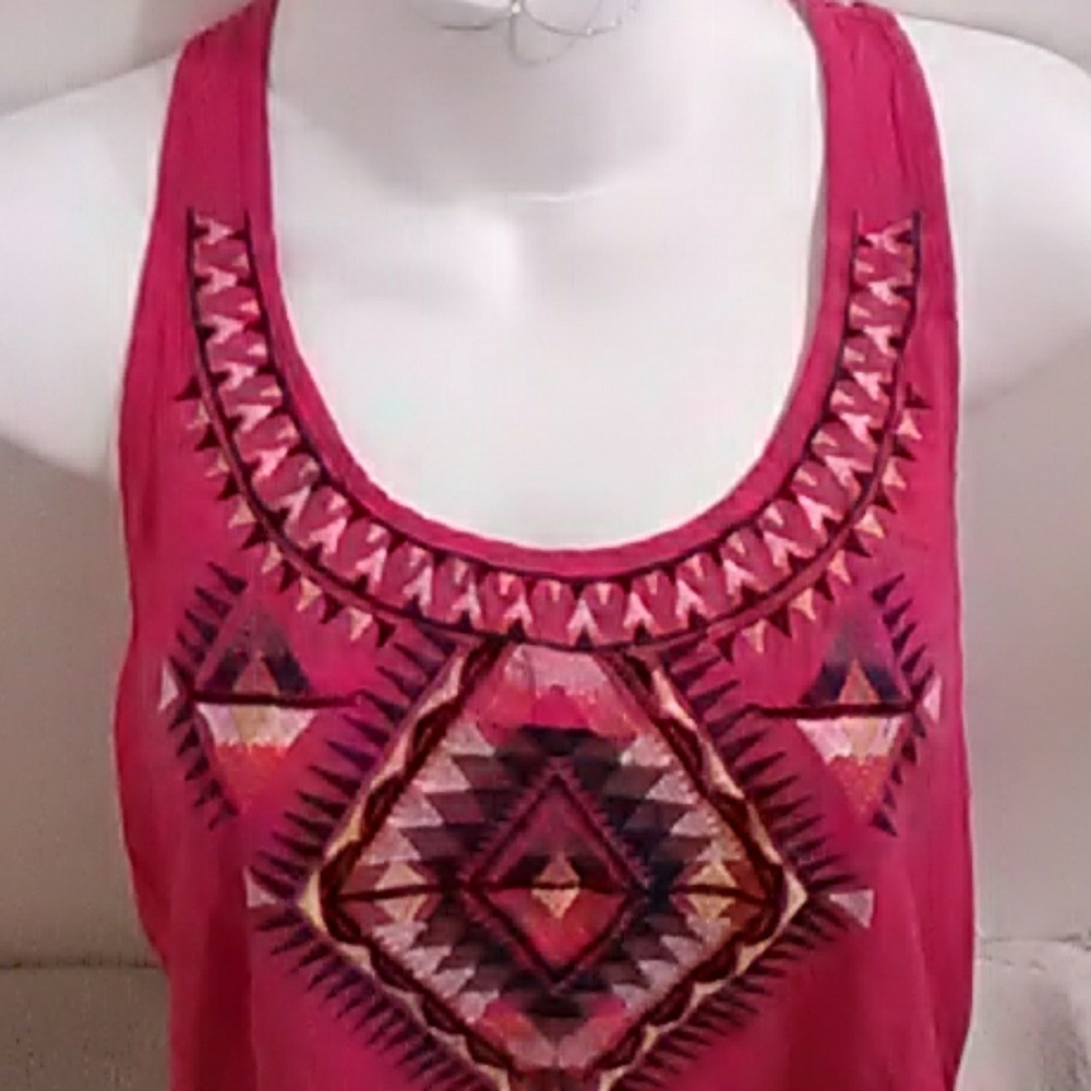 Braided back tank top